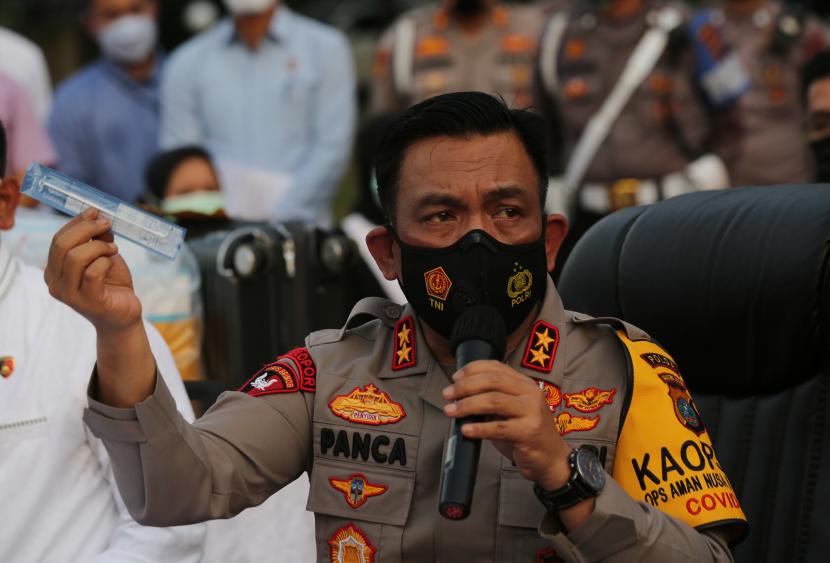 Kapolda Sumatera Utara Irjen Pol Panca Putra Simanjuntak mengatakan Polda Sumut menahan delapan tersangka kasus kerangkeng manusia.