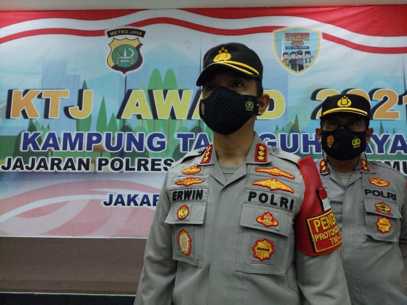 Kepala Polres Metro Jakarta Timur, Kombes Erwin Kurniawan.