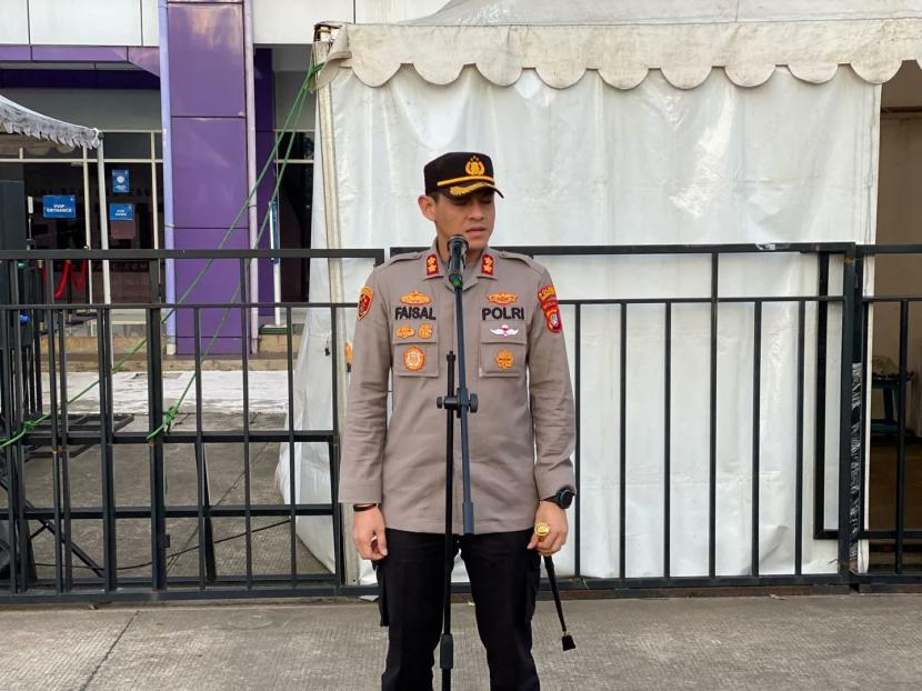 Kapolres Tangerang Selatan Ajun Komisaris Besar (AKBP), Faisal Febrianto.