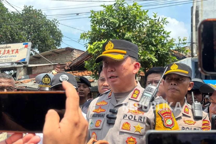 Kapolres Tangsel, AKBP Victor Inkiriwang.