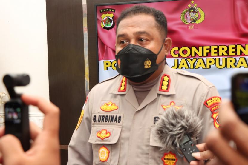 Kepala Bidang Profesi dan Pengamanan (Kabid Propam) Polda Papua Kombes Pol Gustav Urbinas.