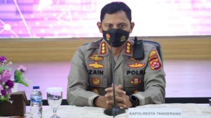 Kepala Polres Metro (Kapolrestro) Tangerang Kota, Kombes Zain Dwi Nugroho.