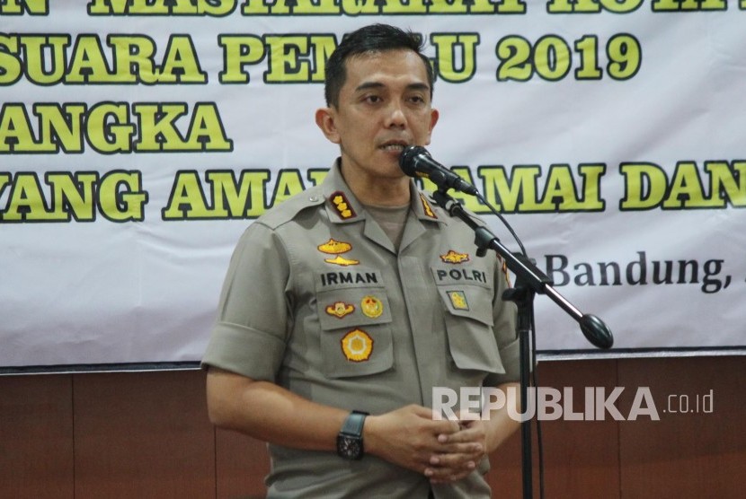 Kapolrestabes Bandung Kombes Pol Irman Sugema