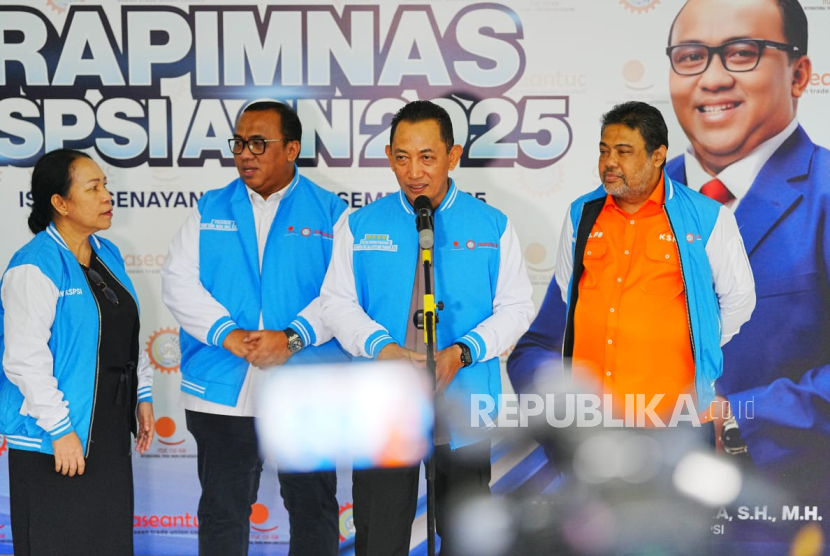 Kapolri Diangkat Jadi Ketua Dewan Penasihat KSPSI, Janjikan Kawal Kesejahteraan Buruh
