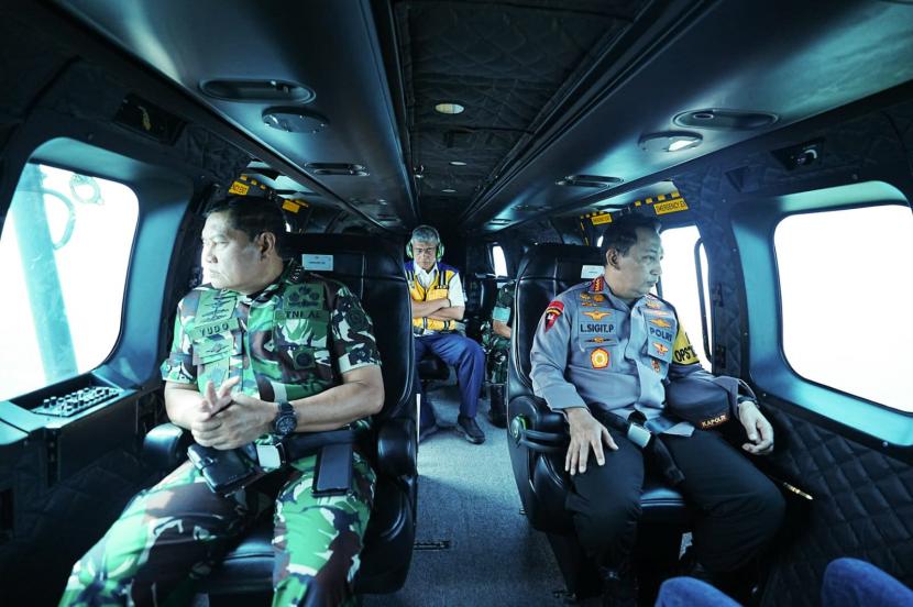 Kapolri Jenderal Listyo Sigit Prabowo dan Panglima TNI Laksamana Yudo Margono. 