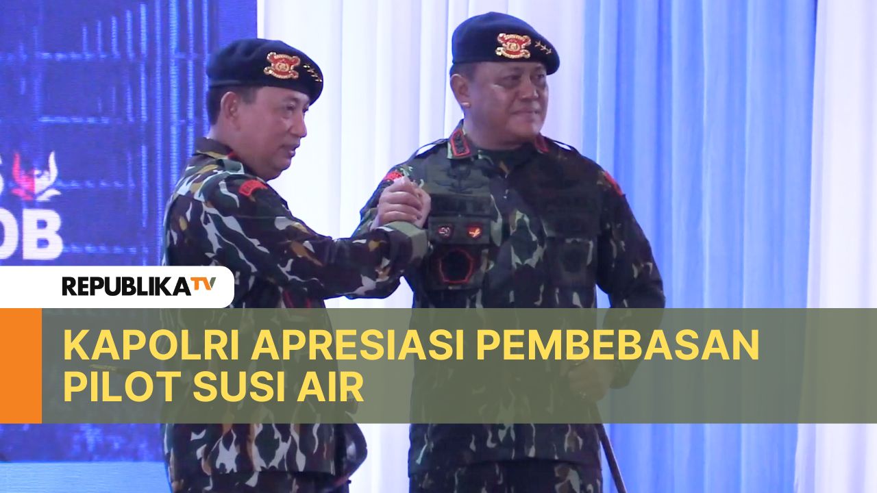 79 Tahun Brimob, Kapolri Apresiasi Pembebasan Pilot Susi Air