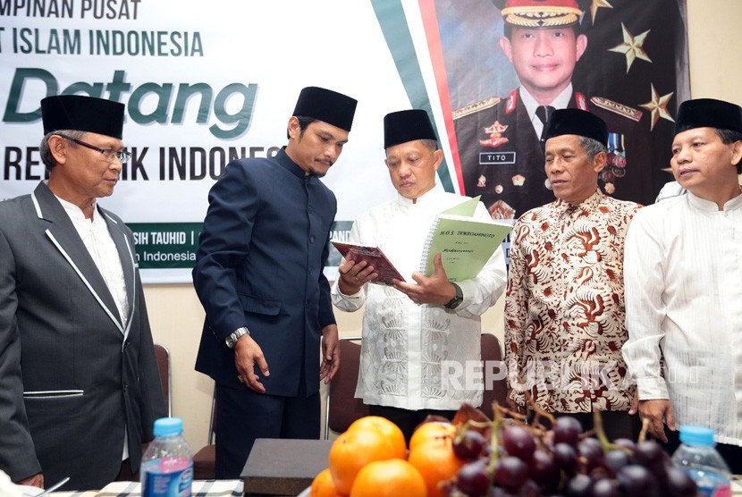 Kapolri Jenderal Polisi Tito Karnavian mengunjungi DPP Syarikat Islam Indonesia, Selasa (6/2).