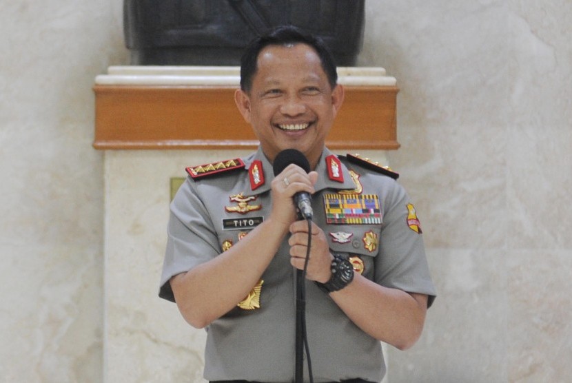 Kapolri Jendral Polisi Tito Karnavian. 