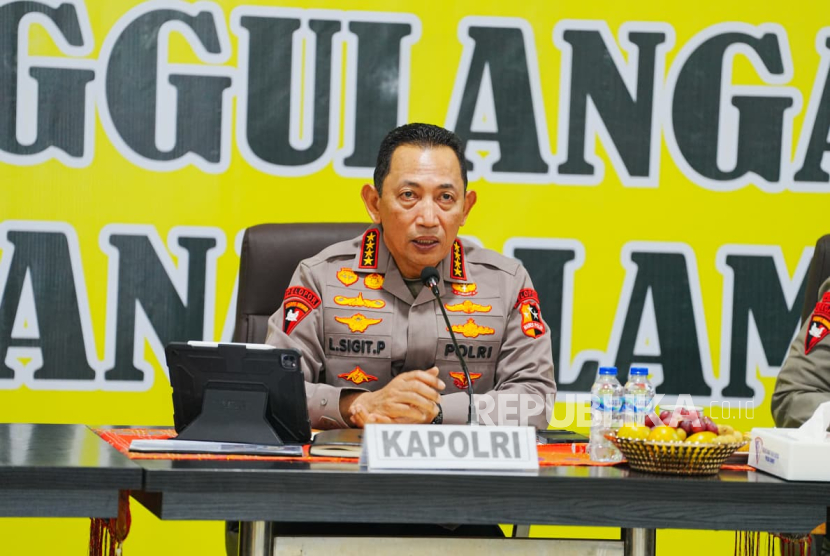 Kapolri Pimpin Rakor Bencana dengan Forkopimda Sumut, Bahu Membahu Tangani Bencana