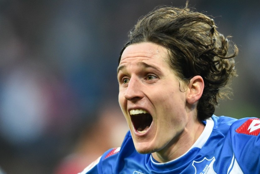 Kapten Hoffenheim, Sebastian Rudy.