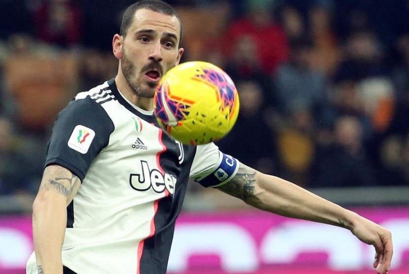 Wakil Kapten Juventus Leonardo Bonucci.