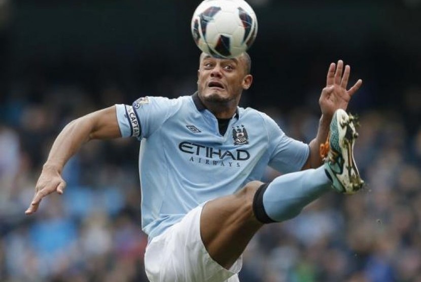 Kapten Manchester City, Vincent Kompany.