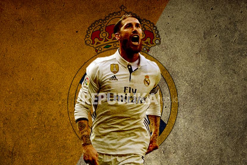 Kapten Real Madrid, Sergio Ramos.