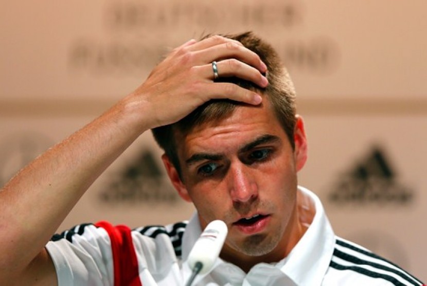 Kapten timnas Jerman, Philipp Lahm.