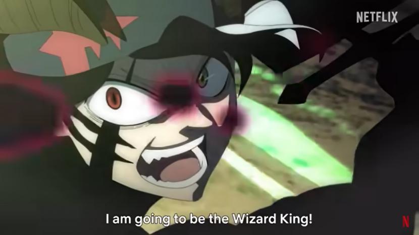 Karakter dalam film anime Black Clover: Sword of The Wizard King.