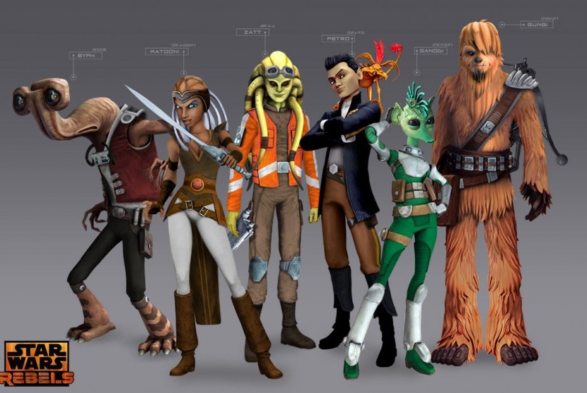 Karakter dalam Star Wars Rebels