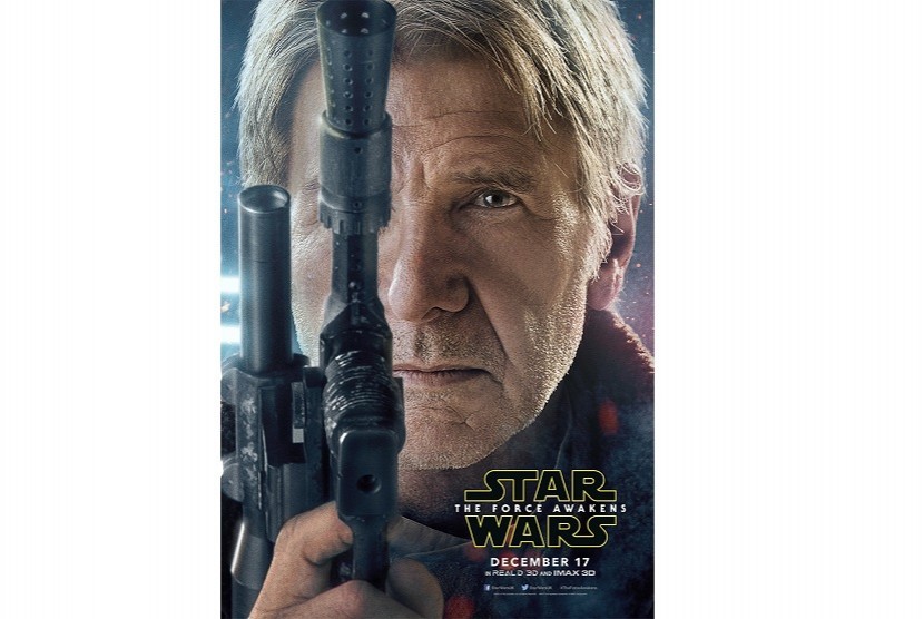 Karakter Han Solo yang diperankan Harrison Ford
