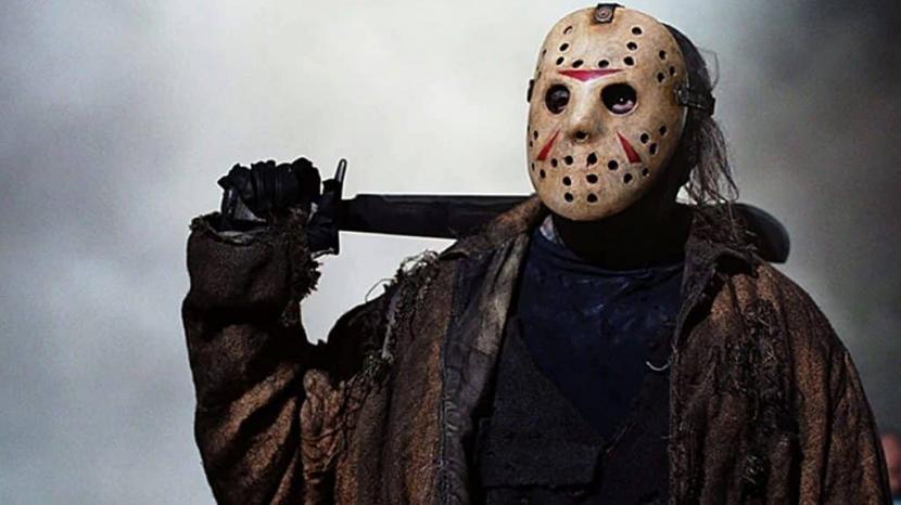 Karakter Jason Voorhees dalam film Friday the 13th yang terkenal dengan suara ikonisnya (ilustrasi).