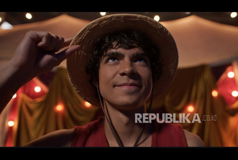 Karakter Luffy di live-action ONE PIECE musim kedua. Cuplikan pertama untuk musim kedua, yang diberi judul resmi ONE PIECE: INTO THE GRANDLINE telah diperlihatkan. 