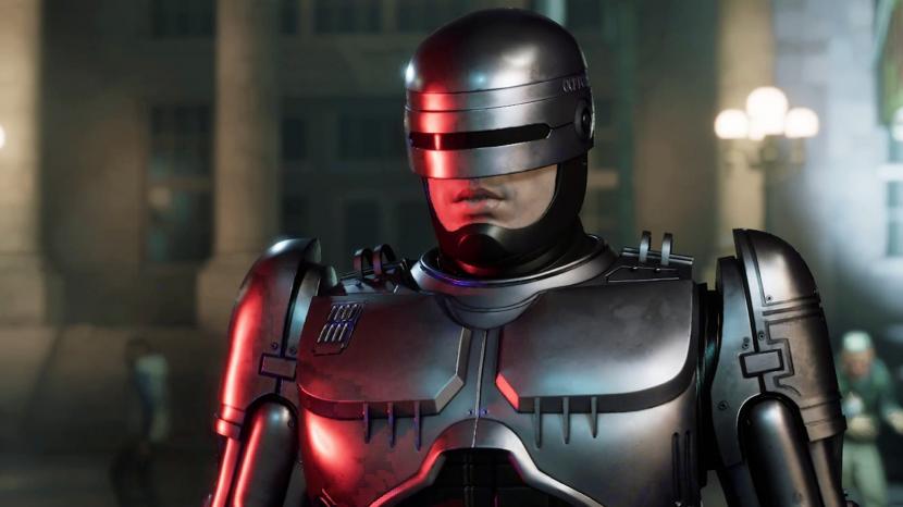 Karakter RoboCop di gim terbaru RoboCop: Rogue City. (ilustrasi)