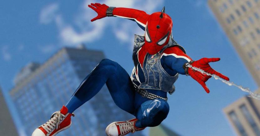Karakter Spider-Punk dalam film Spider-Man: Across the Spider-Verse.