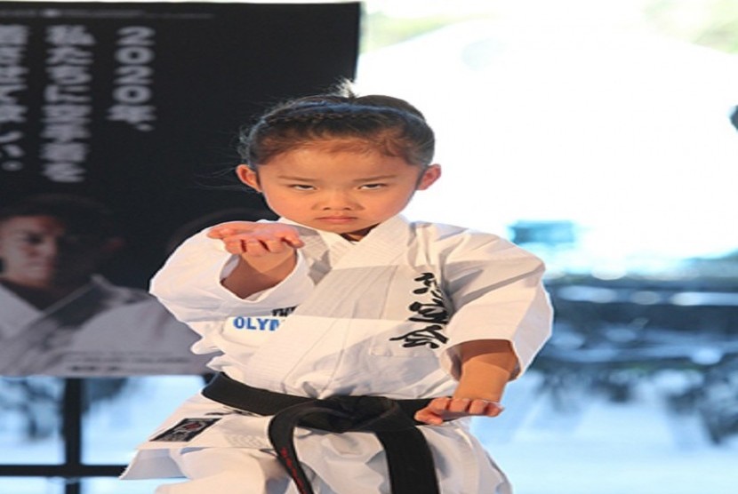 Karateka cilik asal Jepang, Mahiro Takano