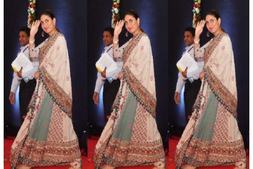 Kareena Kapoor dalam balutan busana khas India