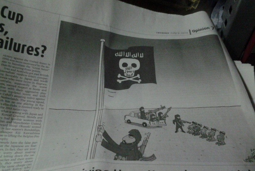 Karikatur Jakarta Post, edisi Kamis 3 Juli 2014