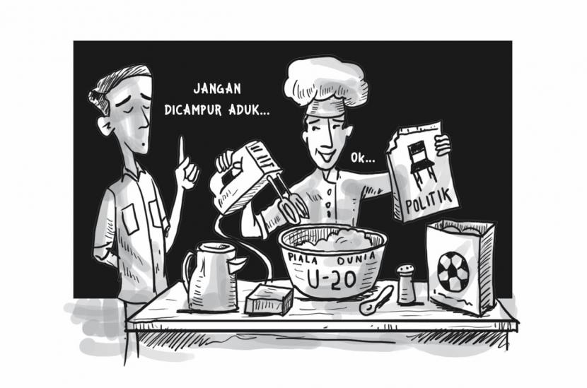 Karikatur Opini Republika : Campur Aduk