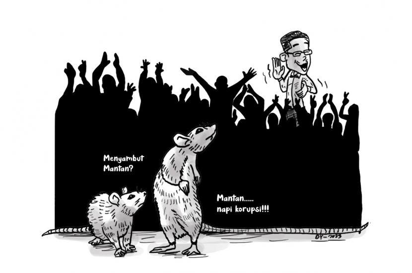 Karikatur Opini Republika : Menyambut Sang Mantan
