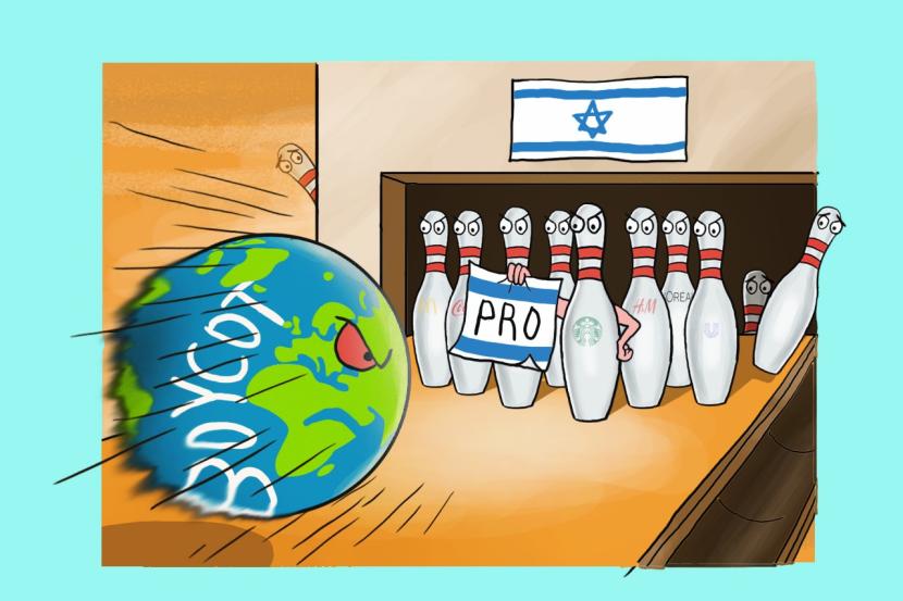 Karikatur Opini Republika : Boikot