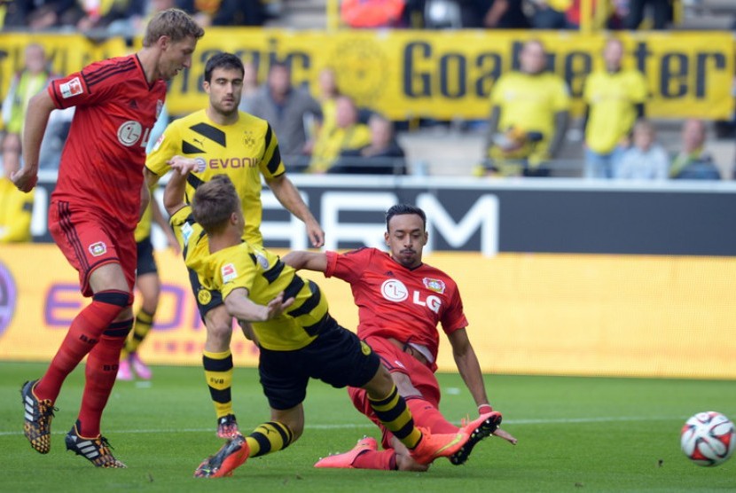 Karim Bellarabi mencetak gol tercepat dalam sejarah Bundesliga