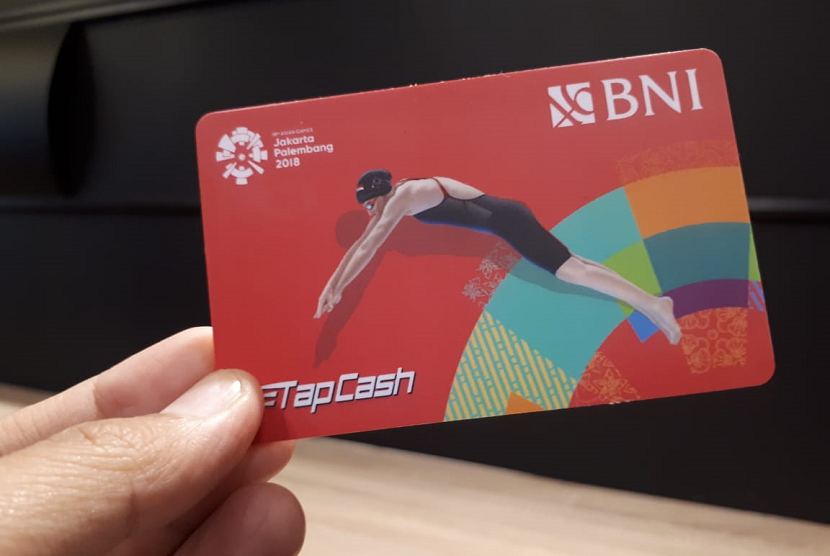Kartu debit edisi khusus Asian Games 2018.