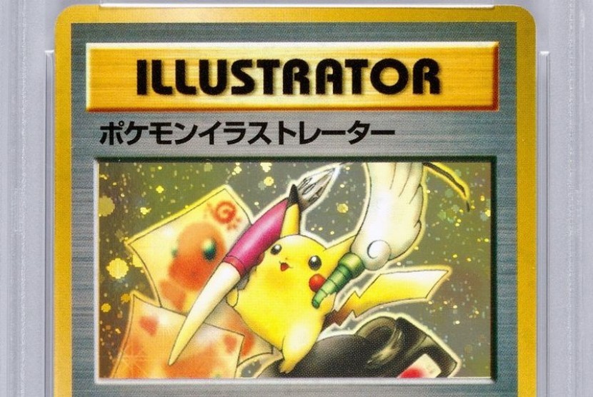 Kartu 'Pikachu illustrator'