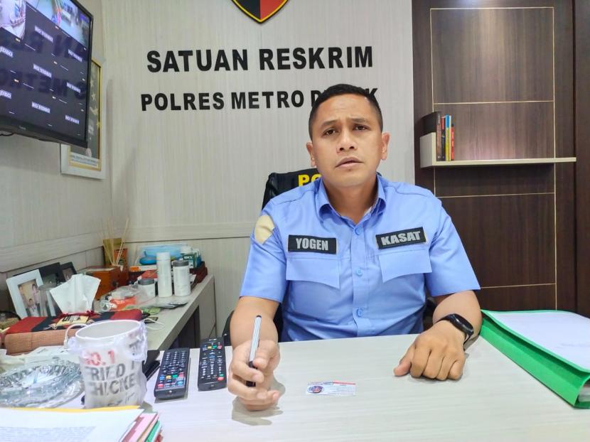 Kepala Satuan Reserse Kriminal Polres Metro Depok AKBP Yogen Heroes Baruno