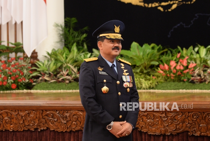 Indonesian Air Force Chief of Staff Marshal Hadi Tjahjanto