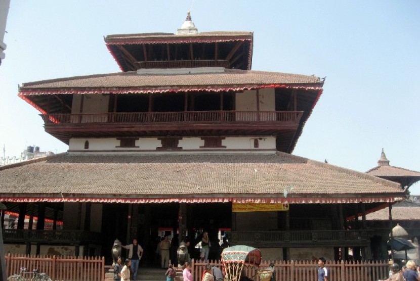 Kasthamandap, salah satu situs budaya di Nepal.