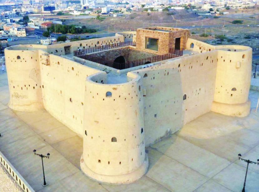 Kastil di Jazan, Saudi.