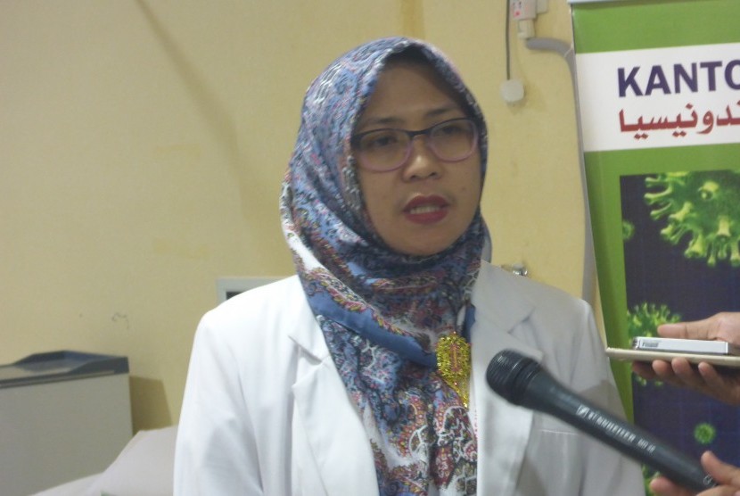 Kasubsie Klinik Kesehatan Haji Indonesia (KKHI) Daker Madinah Ika Nurfarida Sholeh 