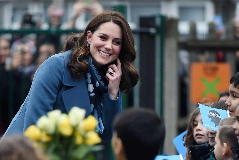 Kate Middleton keliling Inggris untuk melakukan survei persepsi tentang pengasuhan anak. 