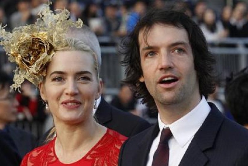 Kate Winslet bersama sang suami, Ned Rocknroll.
