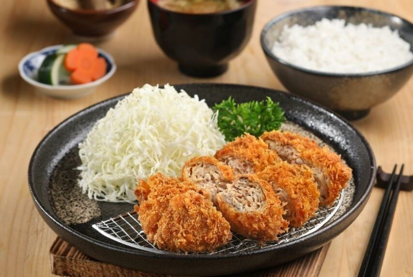 Katsu ayam dari Kimukatsu Jakarta.