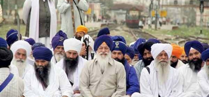 Kaum Sikh. Ilustrasi