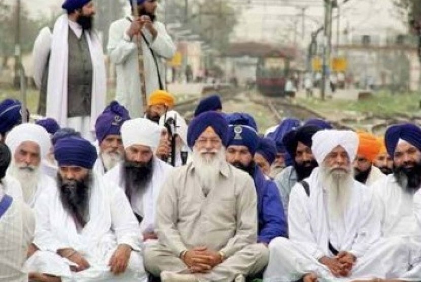 Kaum Sikh. Ilustrasi