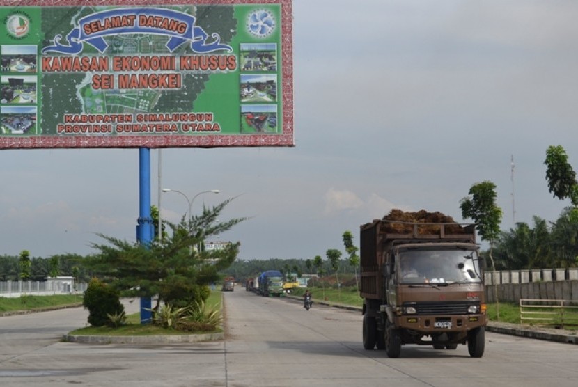 Sei Mangkei Industrial Estates, Simalungun, North Sumatra.
