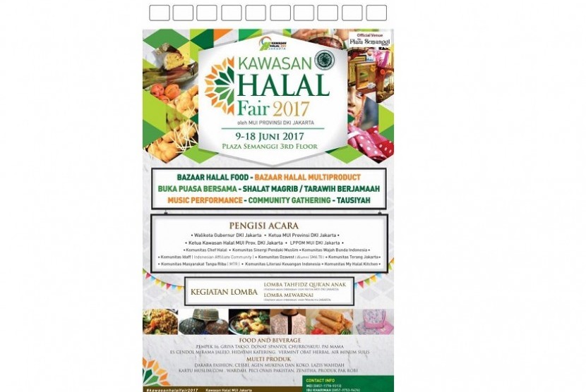 Kawasan Halal Fair 2017