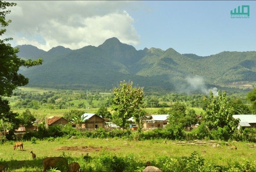 Kawasan kaki Gunung Doro Oromboha.
