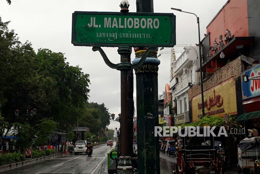 Malioboro street, Yogyakarta.