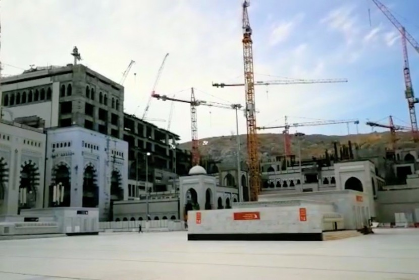Kawasan Masjidil Haram, Makkah (Ilustrasi)
