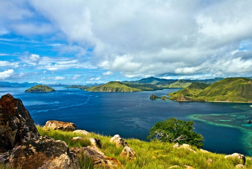 Kawasan Pulau Komodo di Provinsi Nusa Tenggara Timur (NTT).